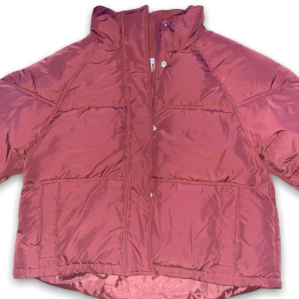 Topshop Terracotta Puffer